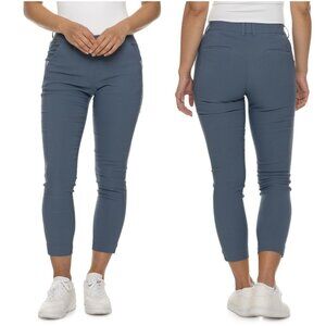 KJUS Ikala 7/8 Golf Treggings Pants Stretch Blue Ice Light size XL Slim Fit